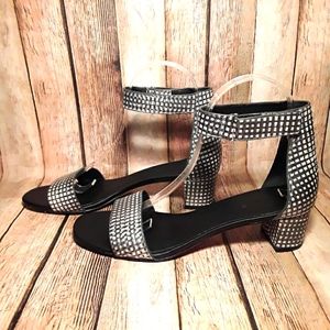 Vince Vero Cuoio Block Heel Sandals Size 7.5M